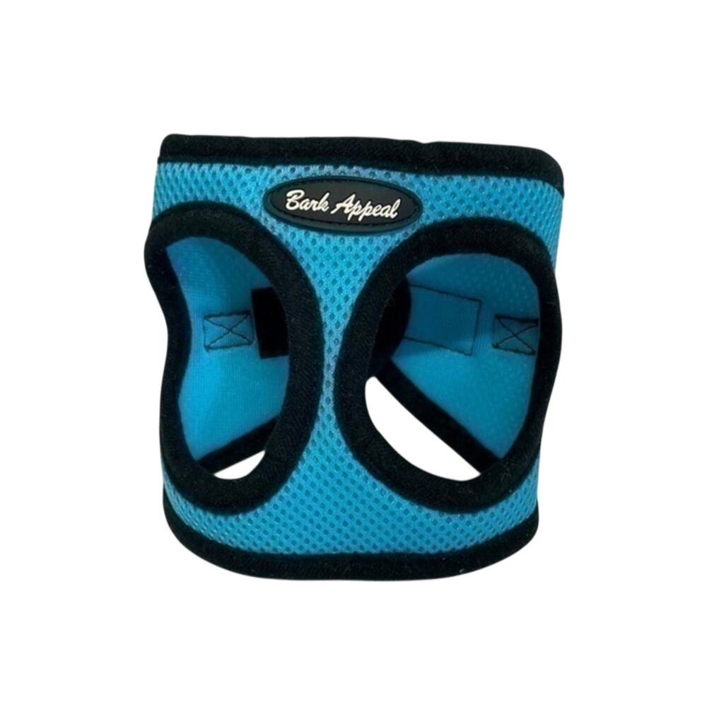 Bark Appeal Mesh Step-In Harness Dog Size XS Teal Blue Pet